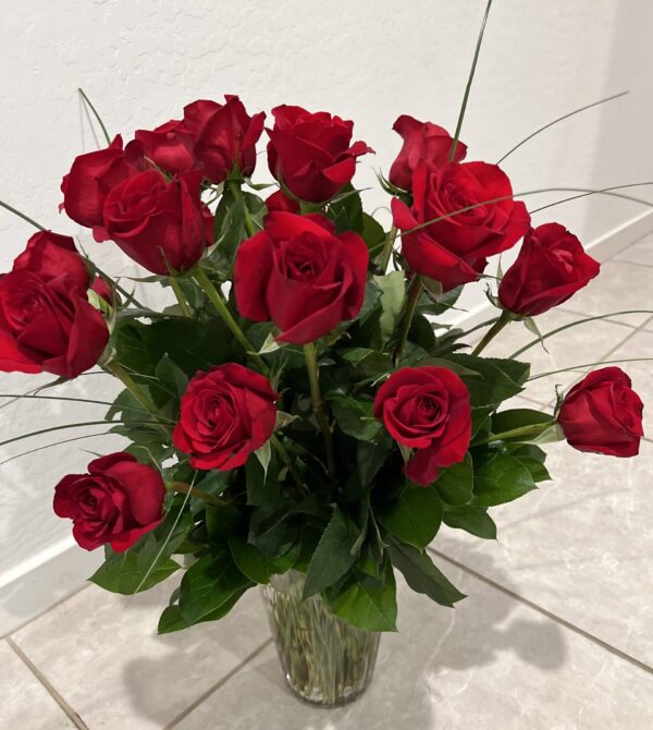 A Classic One, Two or Three Dozen Roses
